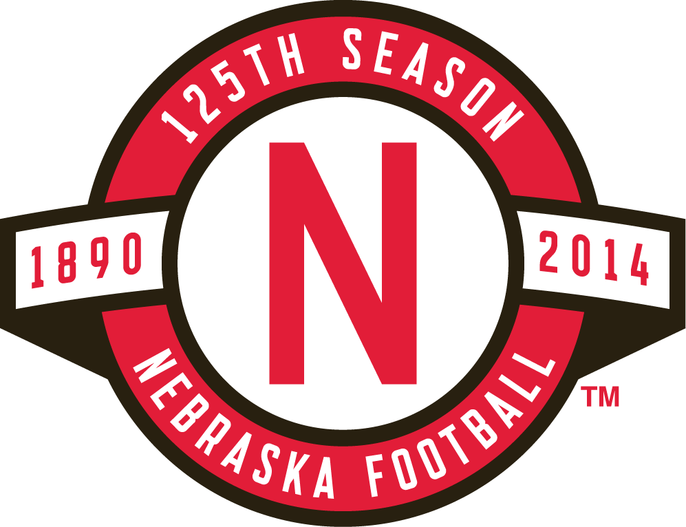 Nebraska Cornhuskers 2014 Anniversary Logo iron on transfers for T-shirts